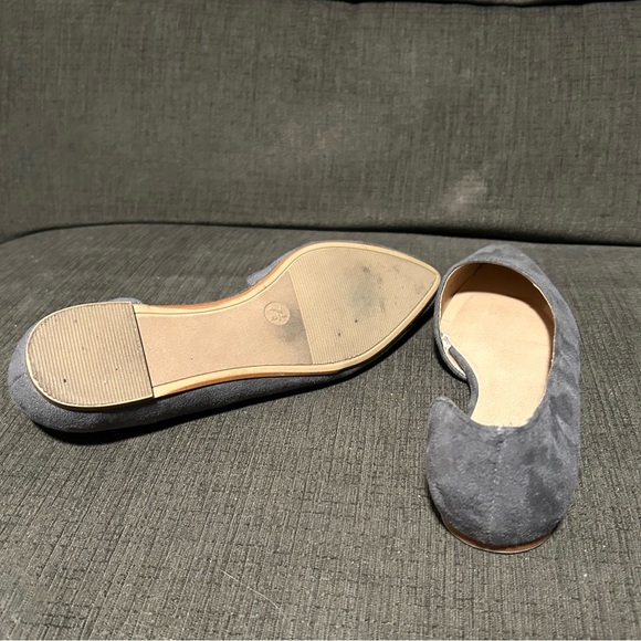 Pointed Toe Flats Suede - Picture 4 of 5